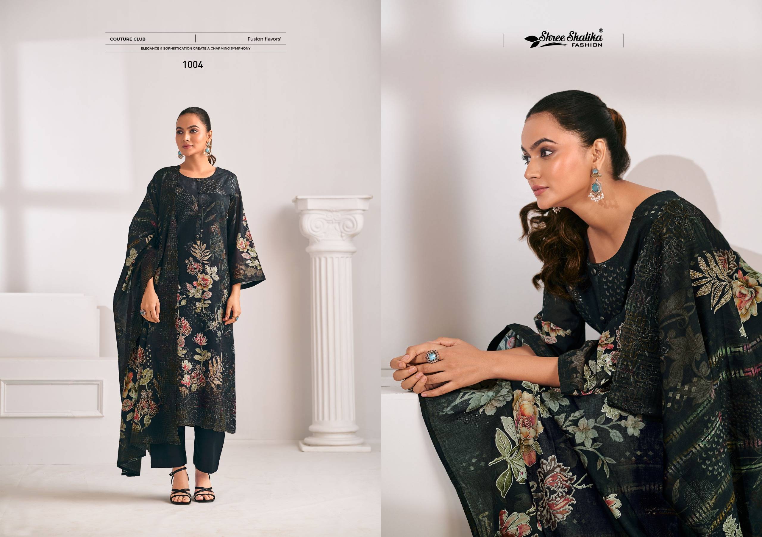 Zam zam by shree shalika 1001 To 1008 Designer Festive Suits Collection Beautiful Stylish Fancy Colorful Party Wear & Occasional Wear EMBROIDERED cotton lawn Dresses At Wholesale Price